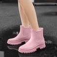 thumbnail image 1 of KANG Top Rubber Baby Boots Water Women Rain Boot Rainproof Shoe Rain Boots Collar Gardening Boots Ultra Lightweight Portable Garden Shoes, 1 of 9