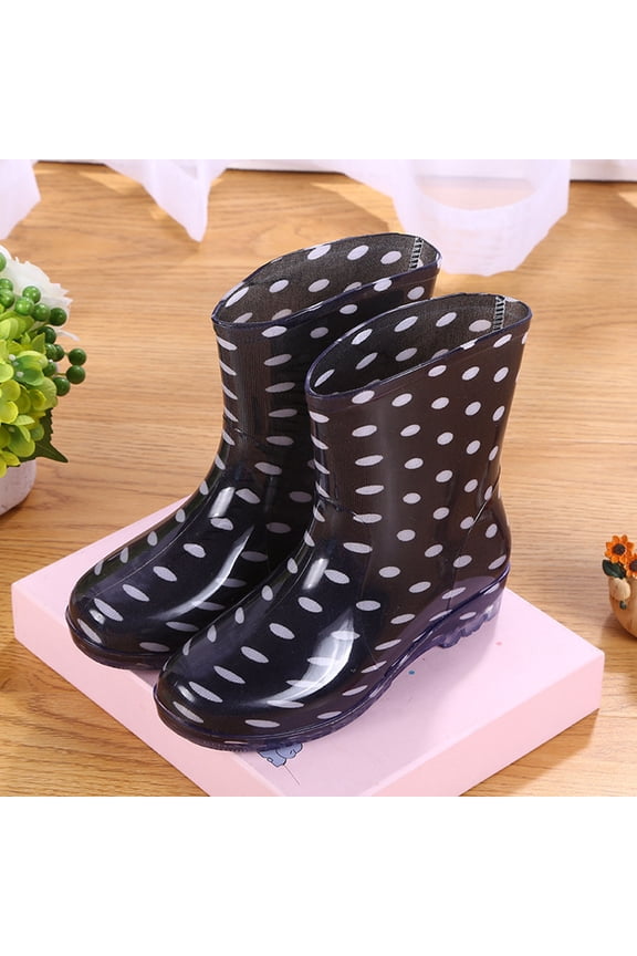 Top Rubber Baby Boots Water Women Rain Boot Rainproof Shoe