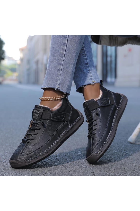 Trainers Elira Comfortable Supportive Trainers Ergonomic Orthopaedic Shoes With Adjustable Elastic Band Slip On For Hiking Camping Driving White Black 36