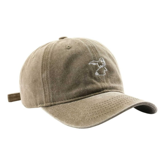 KANG Unisex Baseball Cap With Embroidered Design For Outdoor Activities Travel Hiking Casual Wear Lightweight Comfortable Adjustable Hat For Men Women