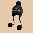 thumbnail image 1 of KANG Winter Knitted Hat With Ear And Tie Closure For Cold Weather Thermal Ear Cap, 1 of 3