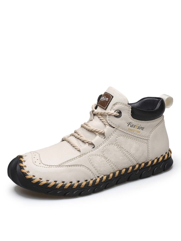 /Winter Stiefeletten Für Herren Stiefel Outdoor Freizeitschuhe Handgenähte Modische Herrenstiefel