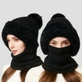thumbnail image 1 of KANG Winter Thermal Scarf Hat For Outdoor Activities Fleece Lined Cold Weather Face Windproof Ear Warmers, 1 of 5