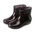 thumbnail image 1 of KANG Women's Low Cut Rain Boots Garden Kitchen Shoes Comfortable Lightweight All Season Casual Footwear, 1 of 6