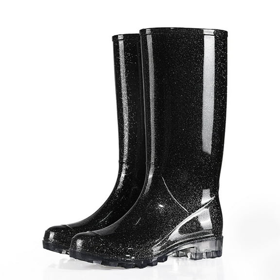 KANG Women's Rain Shoes Stylish Long Boots For Outdoor Use Ideal For All Seasons