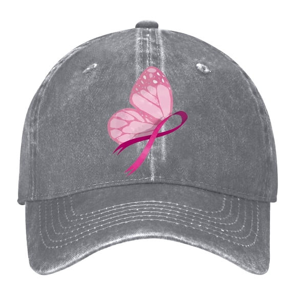 KANG Women's pink Printed Washed Baseball Cap Outdoor Sports Hat