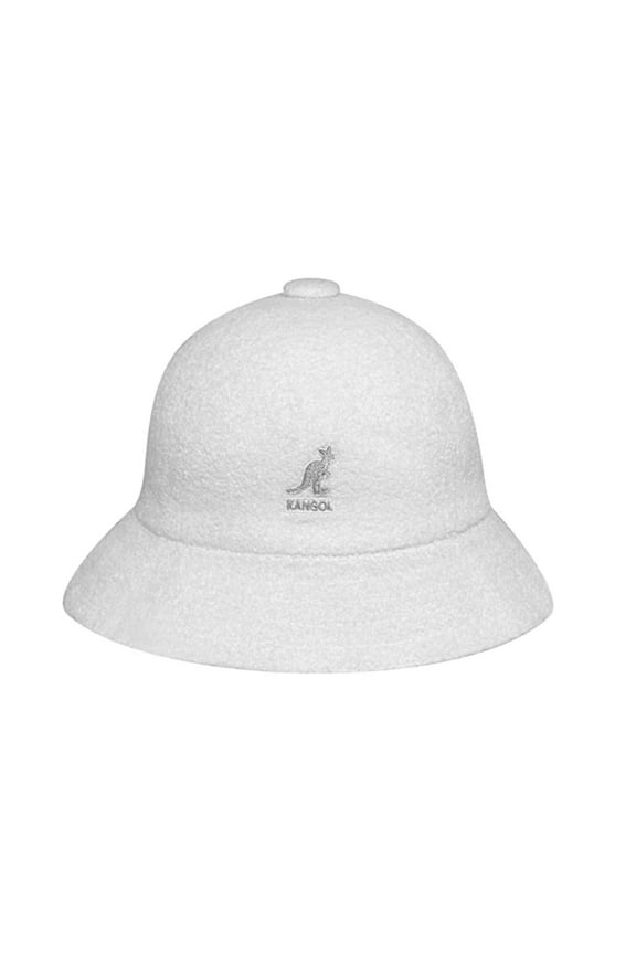 Bermuda Casual Bucket Hat Terry Towelling Cap - White