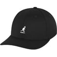 thumbnail image 1 of KANGOL Wool Flexfit Baseball Cap Hat 8650BC - Black, 1 of 3