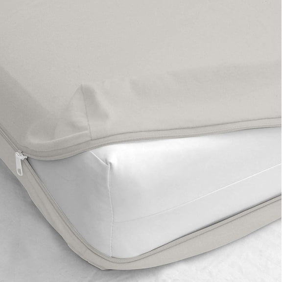 KANISHKA BEDDING Microfiber Bed Sheet Set – Zippered Microfiber Fitted Sheet Set | 14" Deep Pocket | Includes 1 piece Fitted Sheets | Cal-King Size, Light Grey Color
