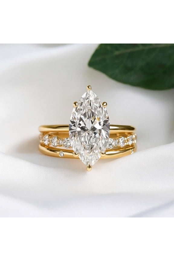 Round Moissanite Engagement Ring Crossover Shank Band Three Separate Combined Ring Proposal Intertwined Rolling Ring Wedding Gift For Her