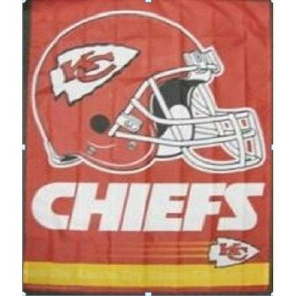 KANSAS CITY-CHIEFS NFL AL O5 Sport Flag Size 27" x 37" Polyester Pole Flag