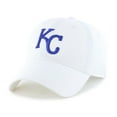 thumbnail image 1 of MLB Kansas City Royals Clean Up White Adjustable Hat, 1 of 2