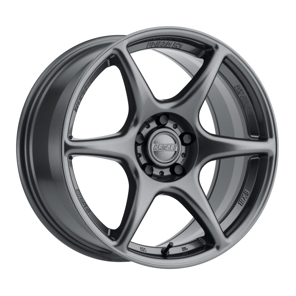 KANSEI Tandem Rim 17X9.5 5X120 Offset 12 Gloss Gunmetal (Quantity of 1 ...