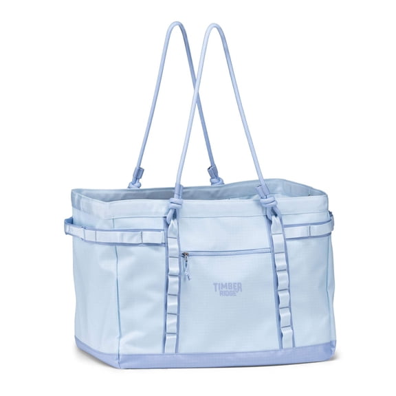 Timber Ridge KANU™ 60L Gear Hauler Tote, Heavy Duty Utility Storage Bag for Camping, Beach & Travel, Coastal Mist
