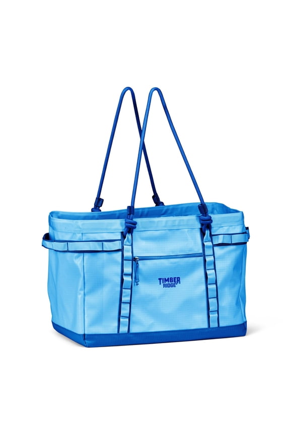 KANUâ„¢ 60L Gear Hauler Tote, Heavy Duty Utility Storage Bag for Camping, Beach & Travel, Blue Lagoon