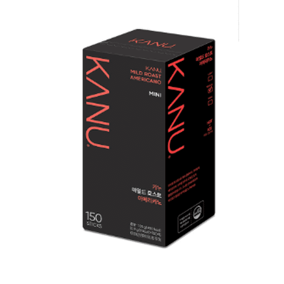 KANU Mini Mild Roast Americano Instant Coffee Sticks, 150 Count