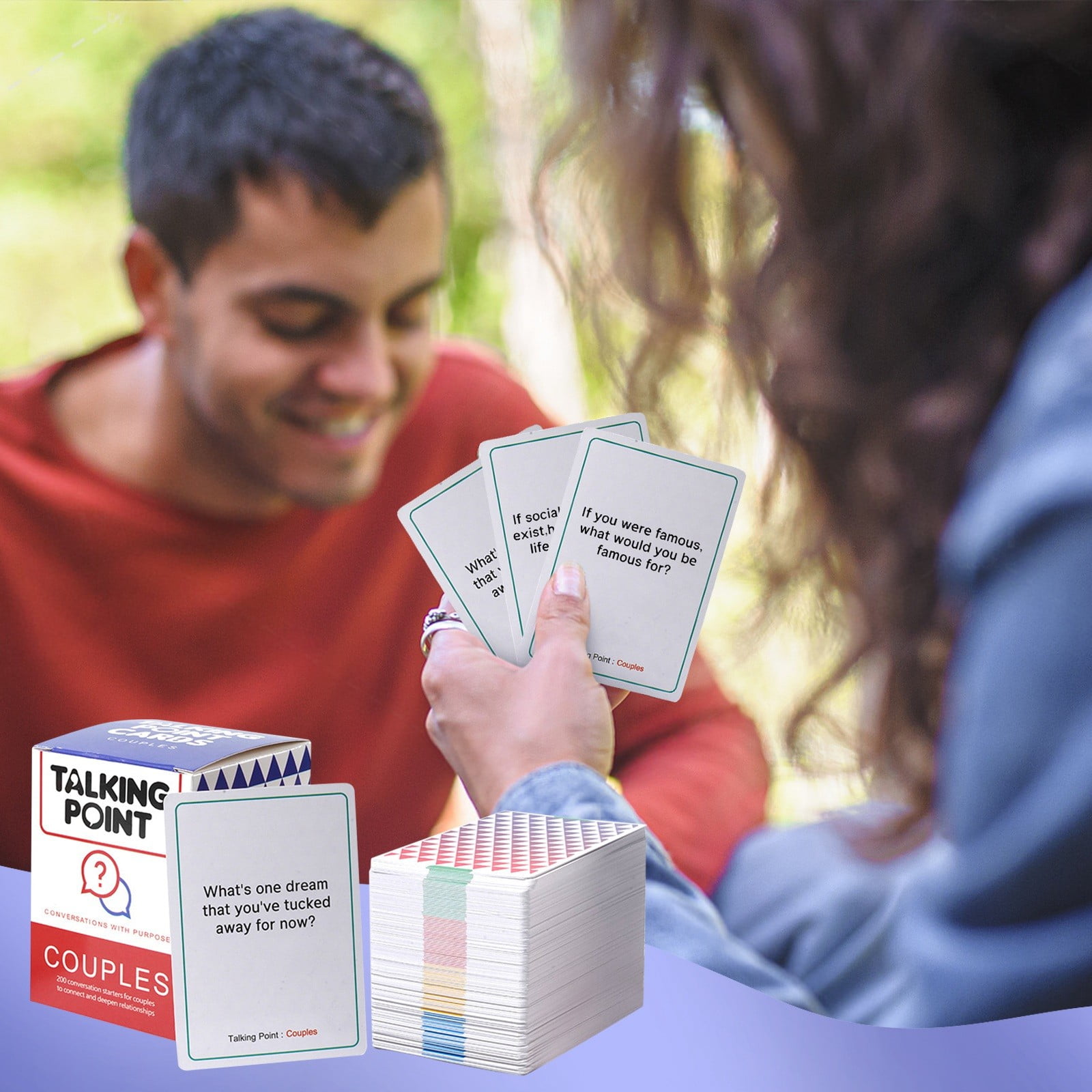 KANY 200 Ice Breaker Conversation Cards, Friendly Conversation Starters for Friends,Coworkers