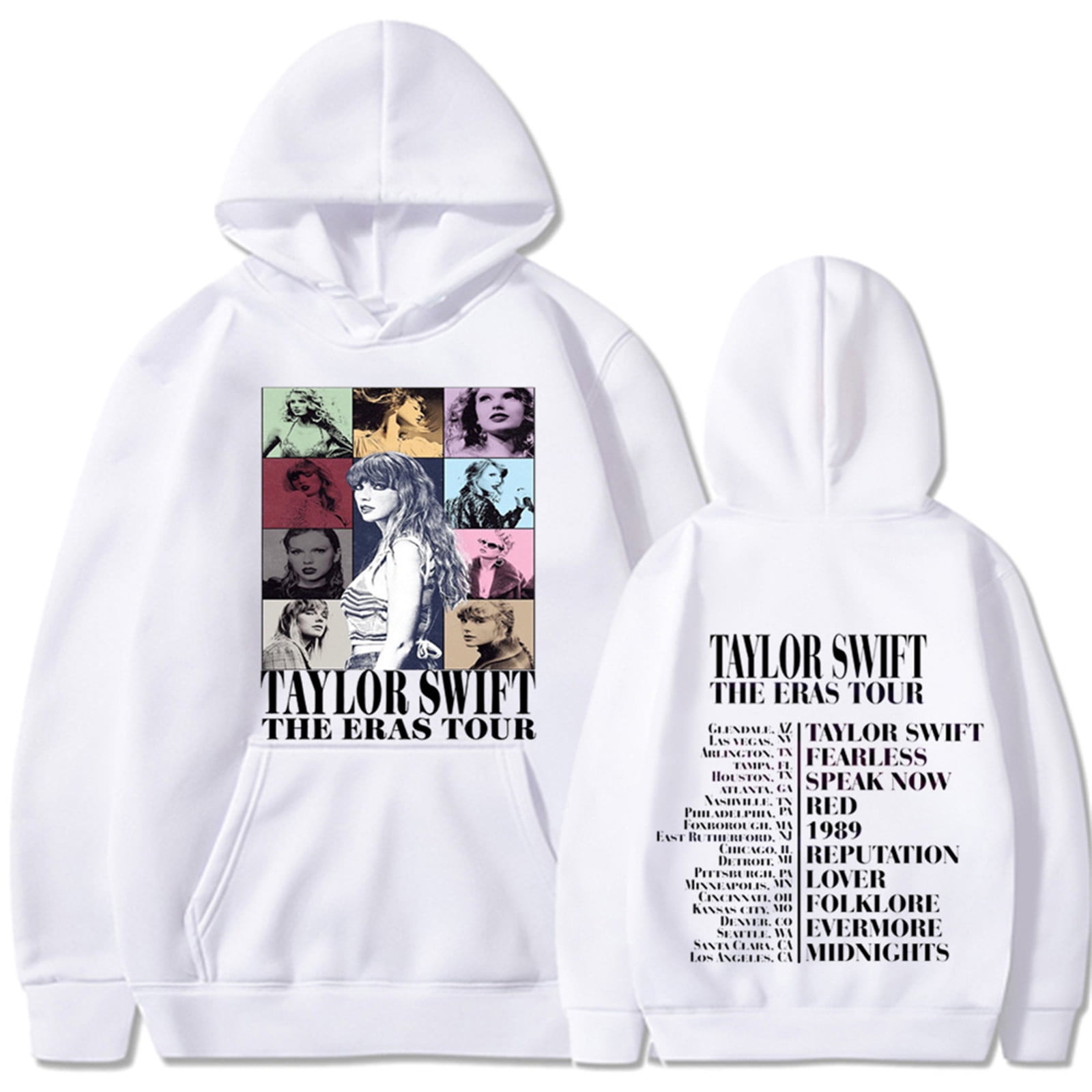 Taylor Swift The Eras Tour Hoodie Image to u