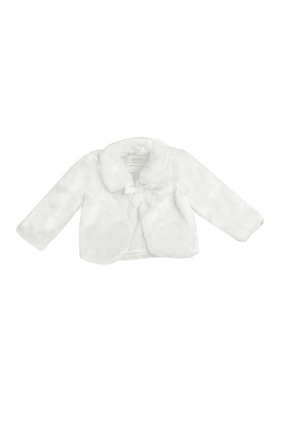 Baby Girls Let's Have a Celebration Jacket 4 Years White