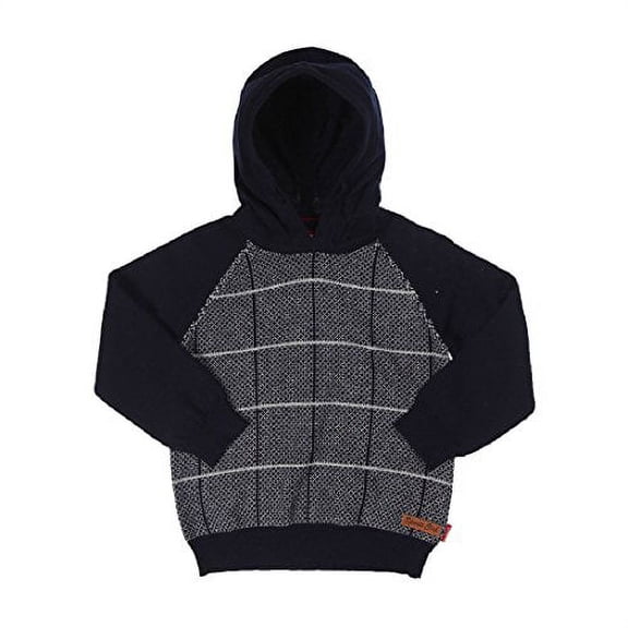 KANZ Boys Navy Checkered Hoodie 4Years/104 cm