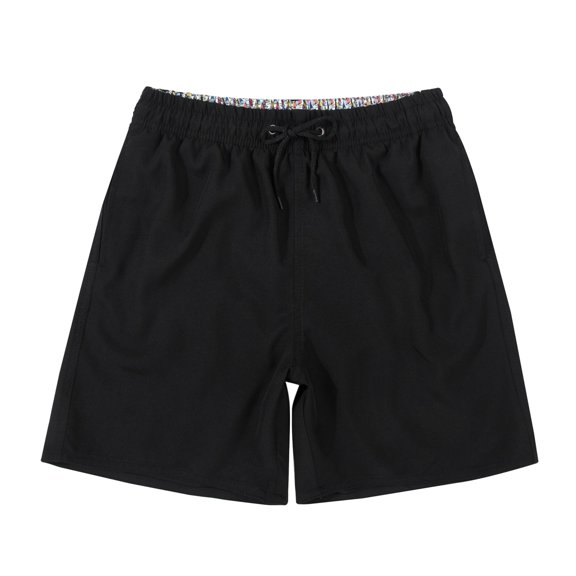 KAOOCXU Simple Trousers For Boy Solid Color Medium And Large Age Child Swim Trunks Beach Suits With Lining Bottom Designed Casual Formal Occasions Wear