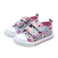 thumbnail image 1 of KAOOCXU Toddler Kids Fashion Summer Low Tops Trend Sneakers Princess Shoes Girls Buckle Casual Board Shoes Breathable Footwear, 1 of 7