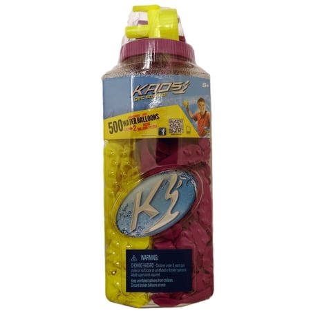 KAOS 500ct Water Bombs Team Tube
