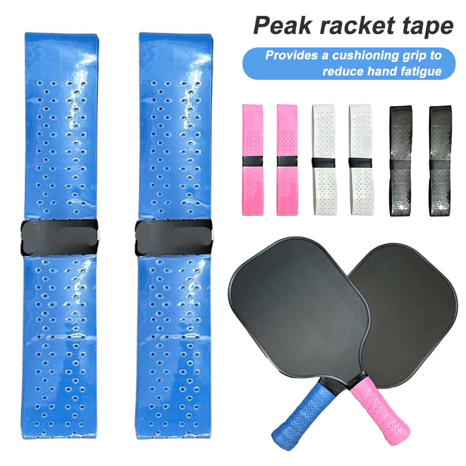 Enaskhi Pickleball Racket Grip Tape Wrap PU Tape for Fishing Rod