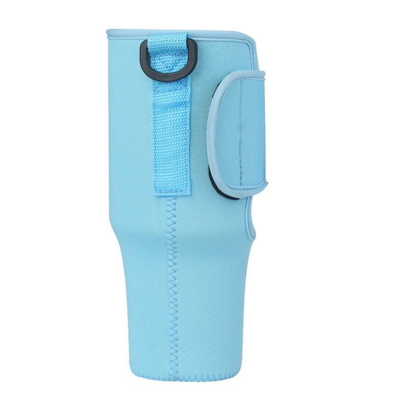 Cup Holder with Strap for 40oz Cup, Water Bottle Holder with Strap with  Adjustable Shoulder Strap for Tumbler Accessories Cup Accessories 40 oz