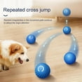 thumbnail image 1 of KAOU Pet Ball Toy  Smart Interactive Dog Jumping Ball Toy Bite-resistant Active Rolling Ball Pet Supplies Blue One Size, 1 of 1