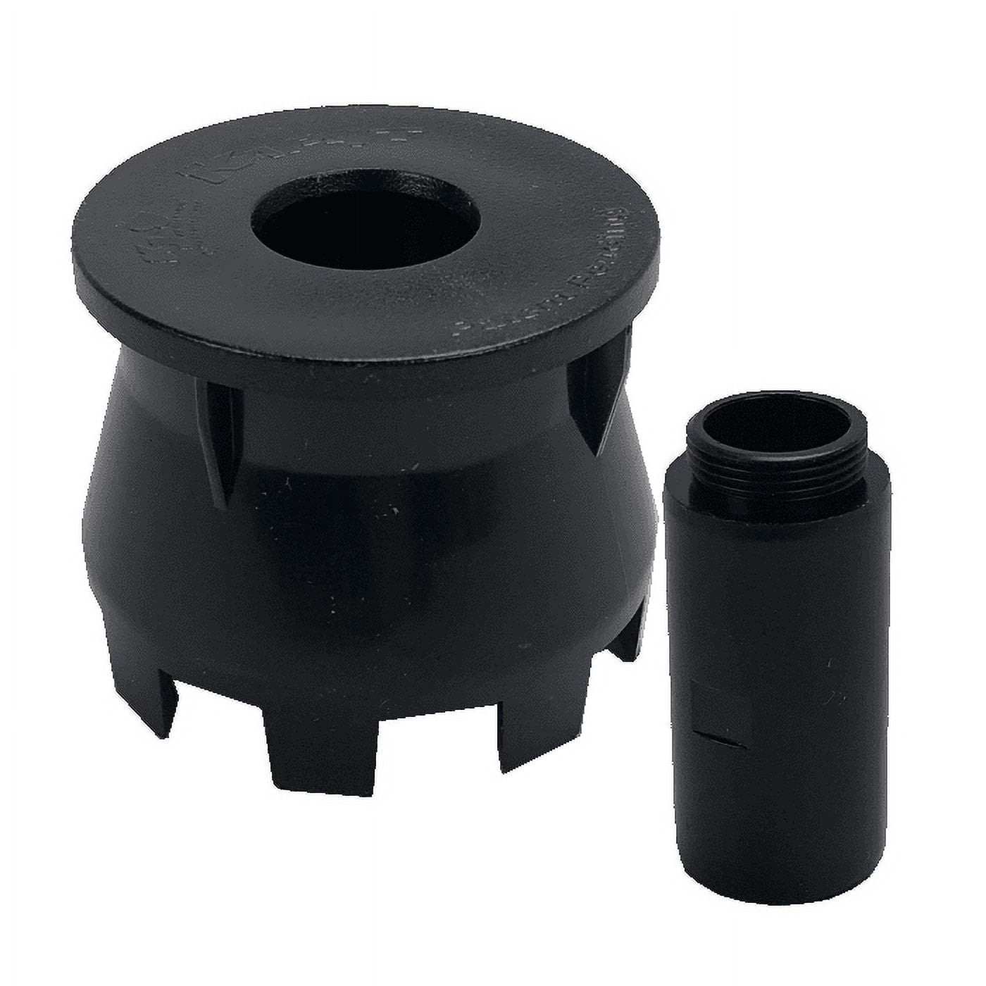 KAPIT PopUp Sprinkler Riser Extension, 11/2", 2 Pack, Black