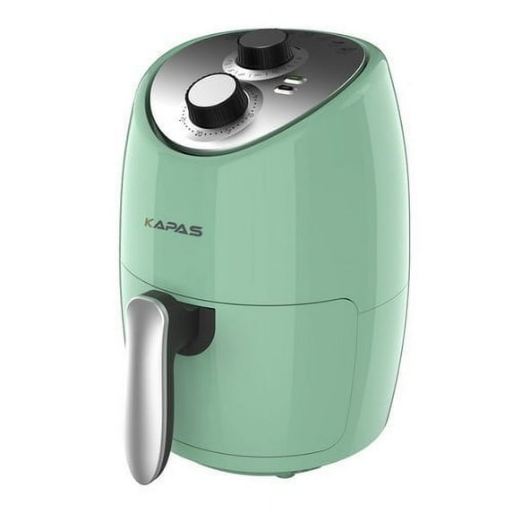 KAPAS 2.2 QT Air Fryer, Turquoise- Automatic Shut-off