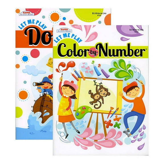 KAPPA Let Me Play Activity Book Pack oF - 48