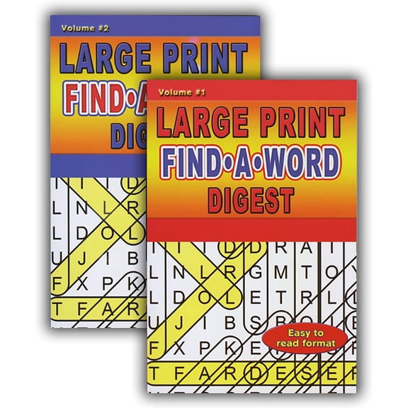 KAPPA Puzzles Book Ultimate Word Finds Book | 2-Titles | Puzzles to Entertain Your Brain Popular Word Logic book | Brain Busters | | Giant Easy Word Finds