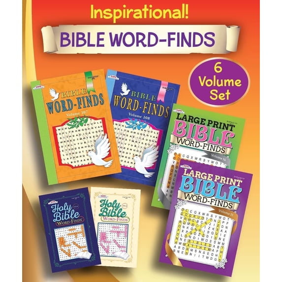 Word Search Puzzle Book Set – 6-Book Collection