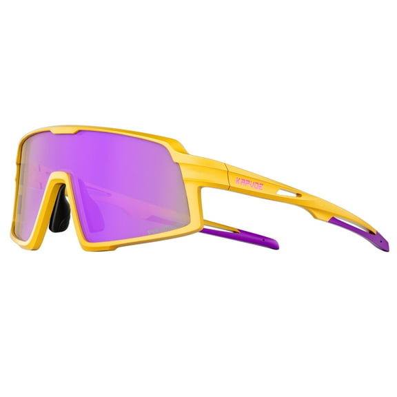 KAPVOE Cycling Glasses Men Women MTB Glasses Sports Driving Running Red Blue Sunglasses UV400 Lightweight Goggles