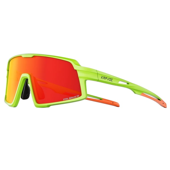 KAPVOE Cycling Glasses Men Women MTB Glasses Sports Driving Running Red Blue Sunglasses UV400 Lightweight Goggles