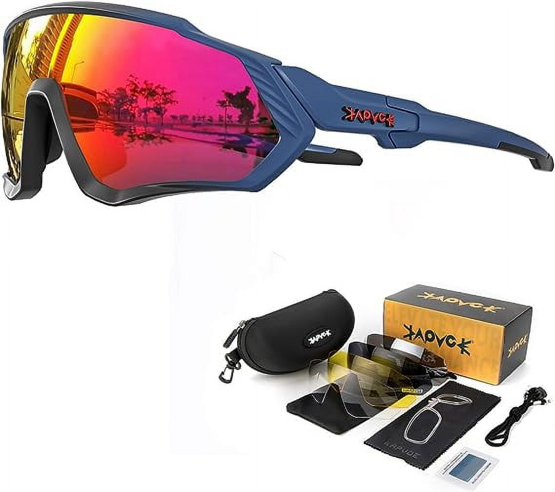 Lunettes De Cyclisme POC - Polarisées Avec 5 Verres Interchangeables - Unisexe