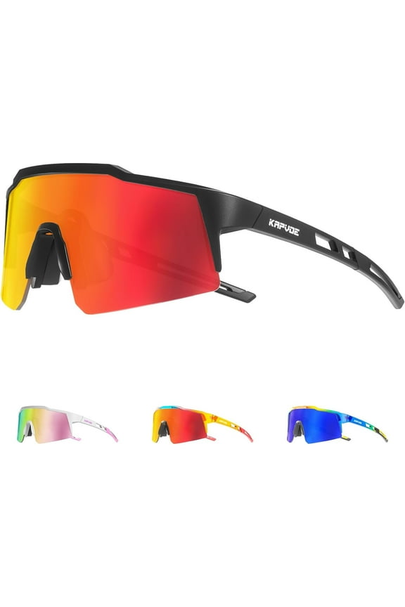 Kids Baseball Glasses Polarized Sports Sunglasses Boys Girls Youth Cycling Shades Running Softball UV400 Age 6-14