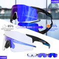 thumbnail image 1 of KAPVOE New Cycling Sunglasses Man Outdoor Photochromic Bike Sports Glasses Road Driving Cycling MTB Glasses Eyewear Bicycle Goggles, 1 of 4