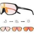 thumbnail image 1 of KAPVOE Photochromic Cycling Sunglasses for Men Women Mountain Bike Sunglasses Sports Goggles UV Protection, 1 of 6