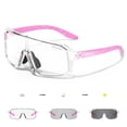 thumbnail image 1 of KAPVOE Photochromic Kids Sunglasses Youth Baseball Sunglasses for 6-14 boys girls UV400 Sports Softball Cycling Glasses, 1 of 4