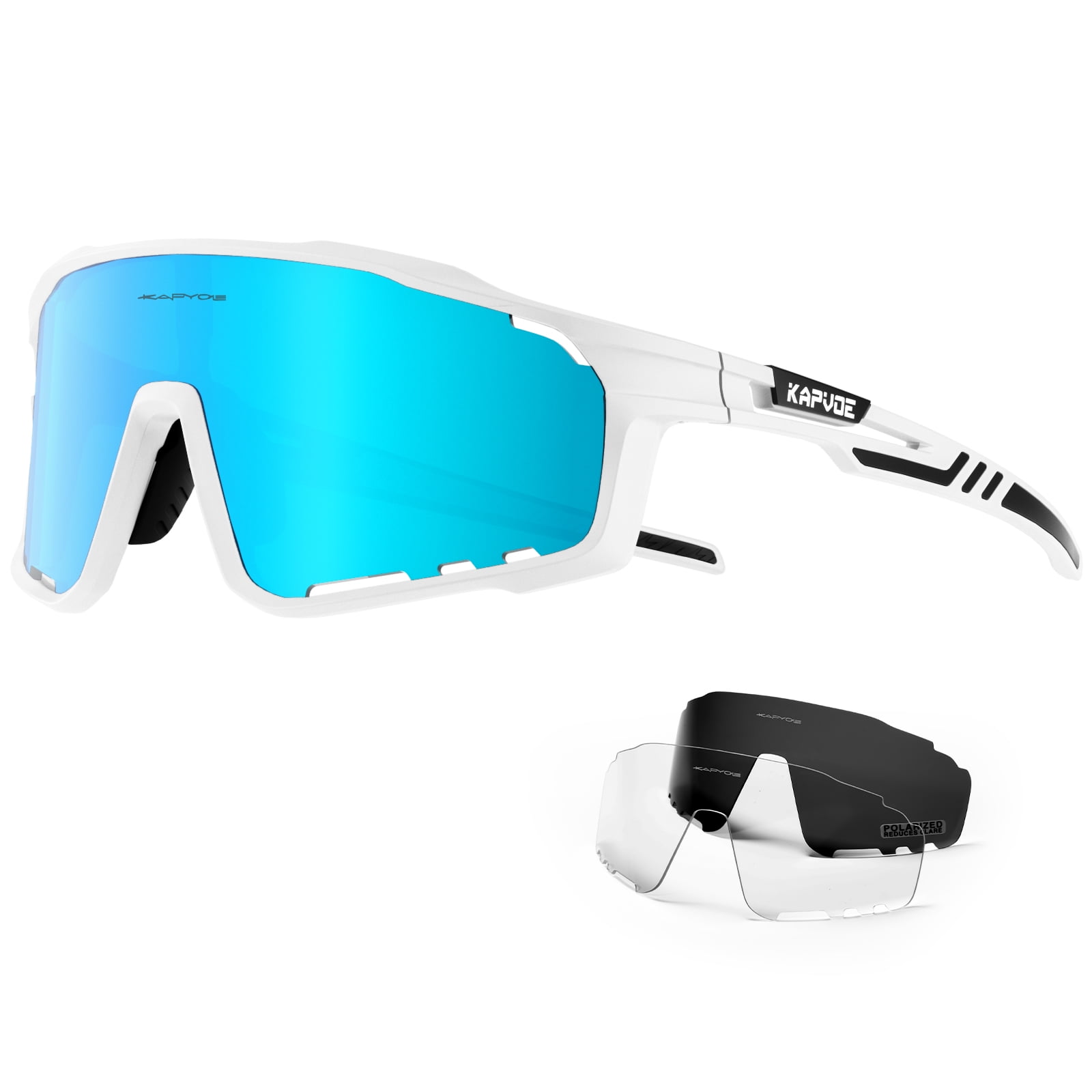 Polarized Cycling Sunglasses For Men MTB, Bike, Hiking & Road Riding  Goggles With Clear Vision From Ren05, $9.09