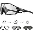 thumbnail image 1 of KAPVOE, UV Protection Durable Unisex Cycling Sunglasses, Photochromic, Dark Gray, 1 of 6