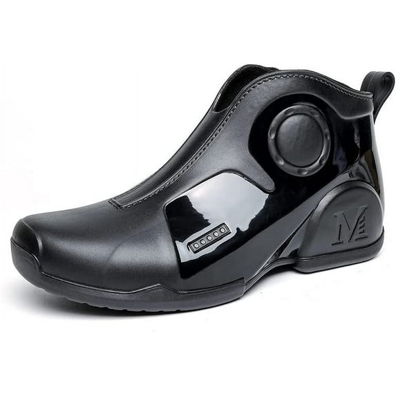 KAQ Men's Nonslip Waterproof Chef Clogs - Comfortable Slip-On Work Shoes for Food Service, Garden & Nursing