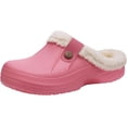 thumbnail image 1 of Classic Faux Fur Lined Clogs Waterproof Winter Fuzzy Slippers for Women Men Indoor and Outdoor, 1 of 13