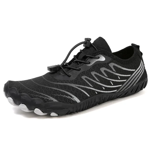 Unisex Barefoot Shoes for Women Men, Wide Toe Box Water Shoes, Non-Slip Breathable Walking Hiking Beach Pool Outdoor Sneakers
