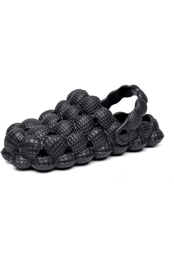 Kids Bubble Slides Boys Girls Cute Bubble Clogs with Charms, Beach Pool Massage Golf Ball Sandals Shoes House Slipper