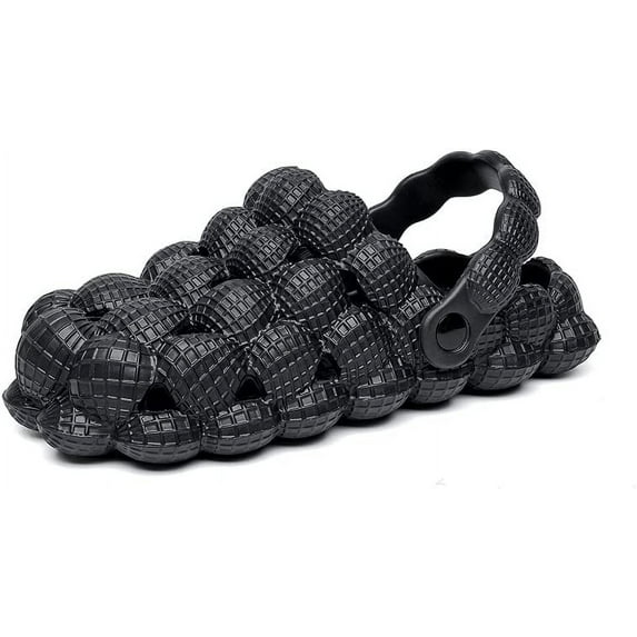 KAQ Kids Bubble Slides Boys Girls Cute Bubble Clogs with Charms, Beach Pool Massage Golf Ball Sandals Shoes House Slipper