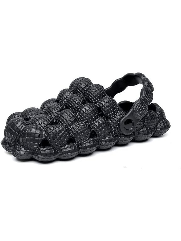 Kids Bubble Slides Boys Girls Cute Bubble Clogs with Charms, Beach Pool Massage Golf Ball Sandals Shoes House Slipper